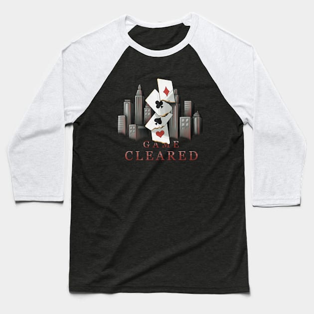 Alice in Borderland - Game Cleared Baseball T-Shirt by witart.id